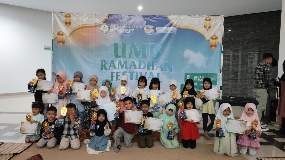 UMB Festival Ramadhan Menyelenggarakan Kegiatan Lomba Mewarnai Tingkat RA/TK se-Kota Tasikmalaya